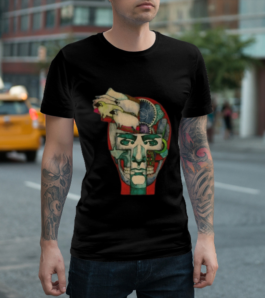 Andafterthat Store The Blade Runner Source Vtg Black Sheep Head Gears T-Shirt