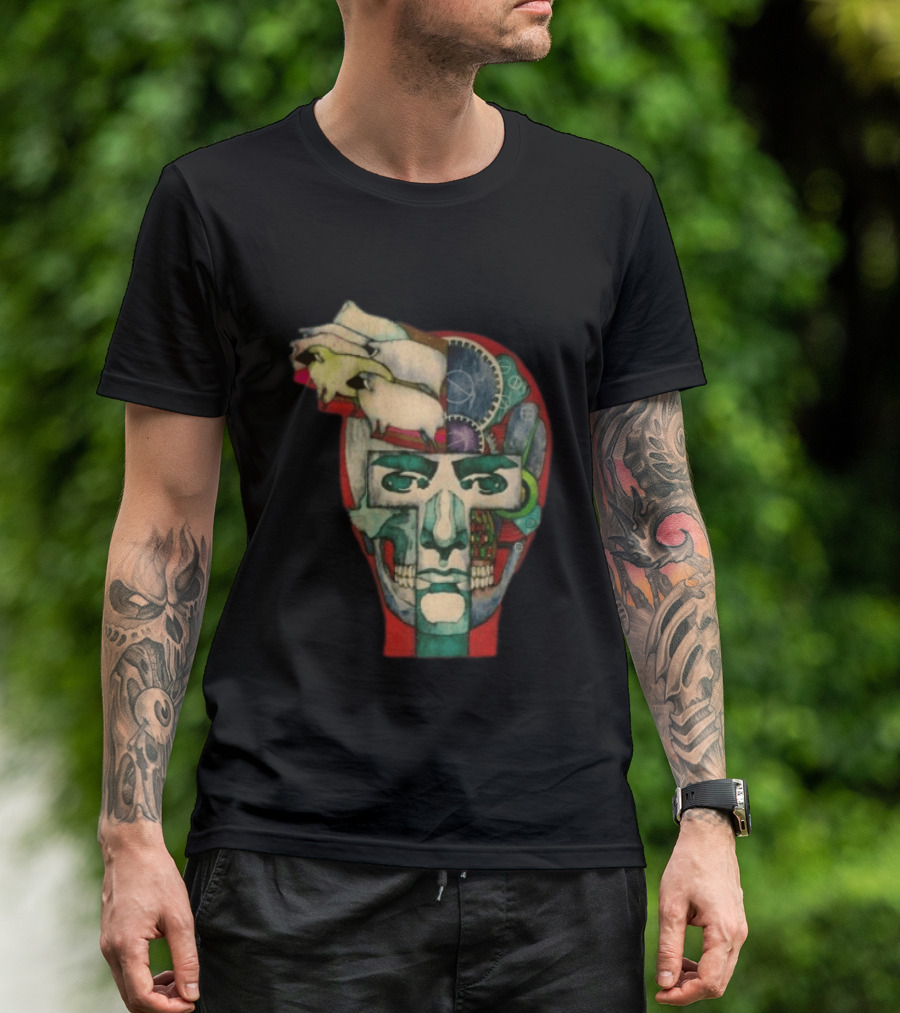 Andafterthat Store The Blade Runner Source Vtg Black Sheep Head Gears T-Shirt