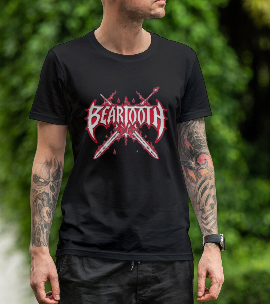 Beartooth Axe Knight Band Store Merchandise T-Shirt