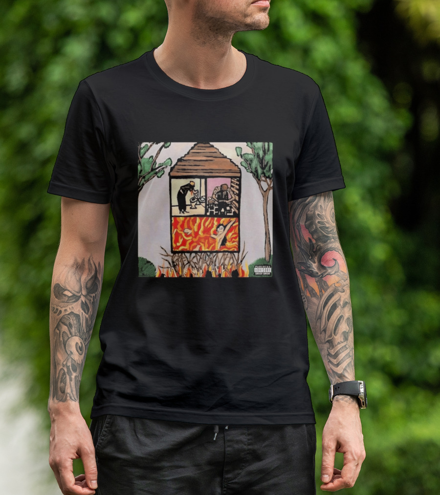 Long Term Effects Of Suffering With Parental Advisory Explicit Content Warning T-Shirt