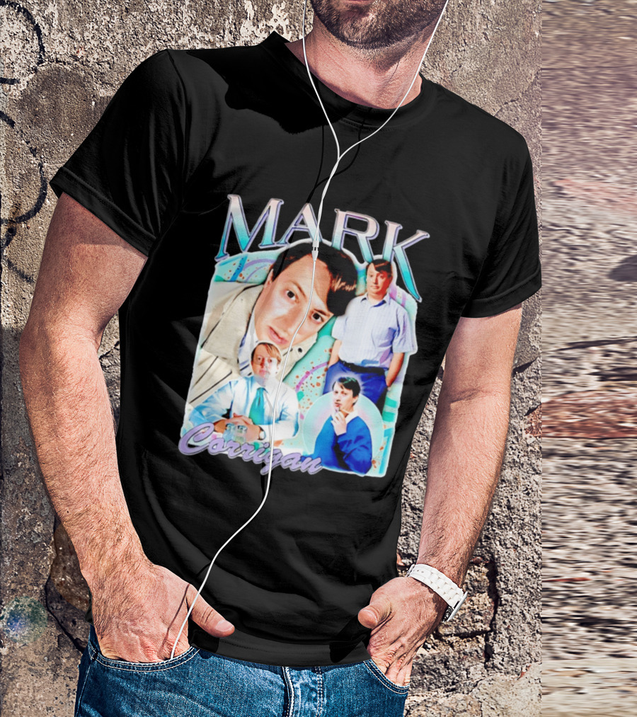Mark Corrigan Peep Show Character Collage T-Shirt