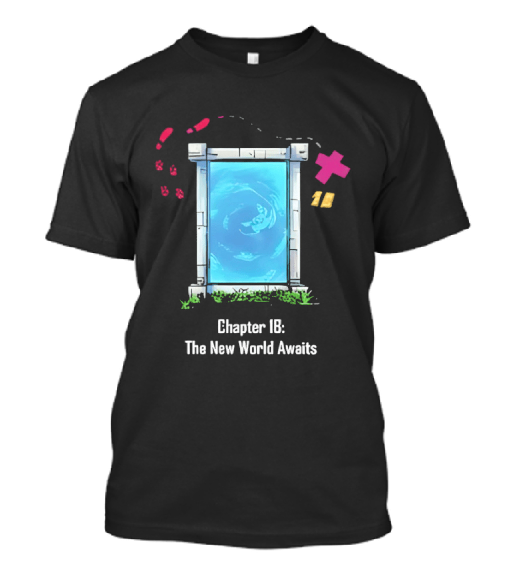 Chapter 18 The New World Awaits Portal Adventure T-Shirt