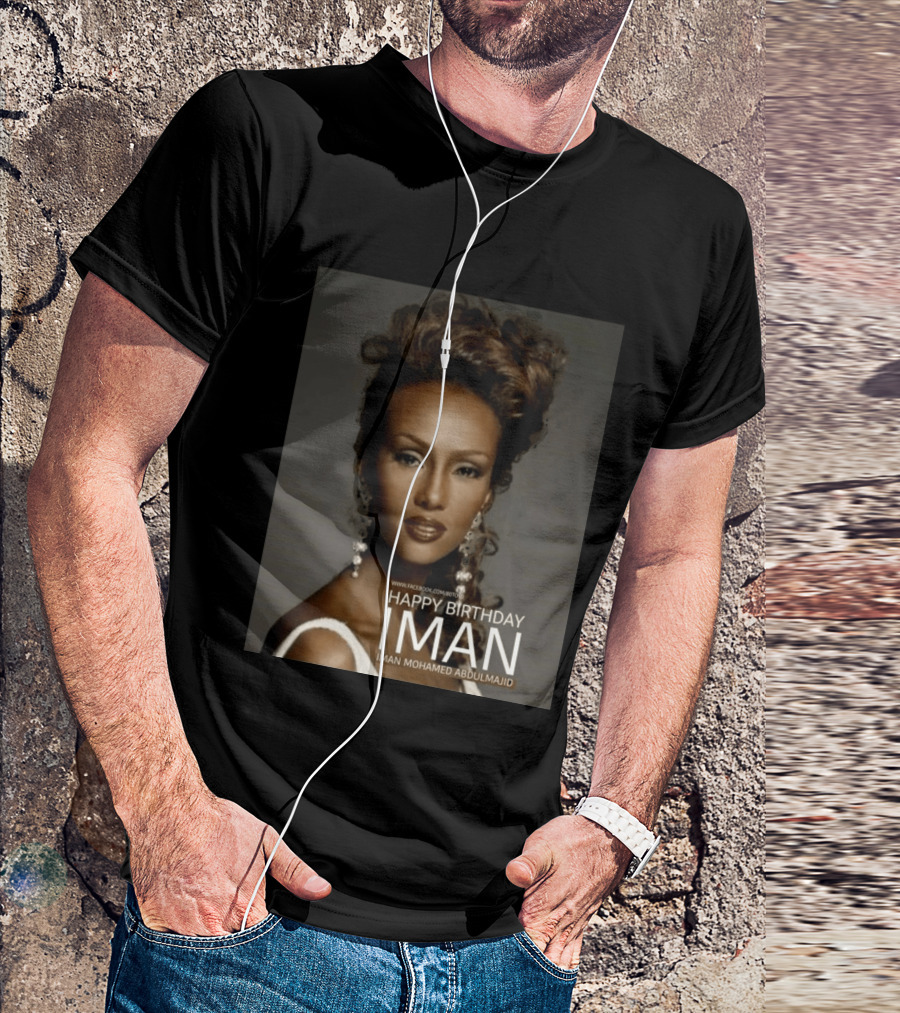Happy Birthday Iman Mohamed Abdulmajid Celebration T-Shirt
