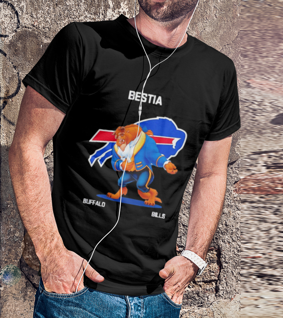 Buffalo Bills Beastia Cartoon T-Shirt