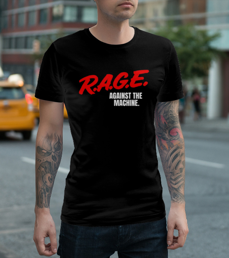 Rage Against The Machine R.A.G.E. Against The Machine Band T-Shirt