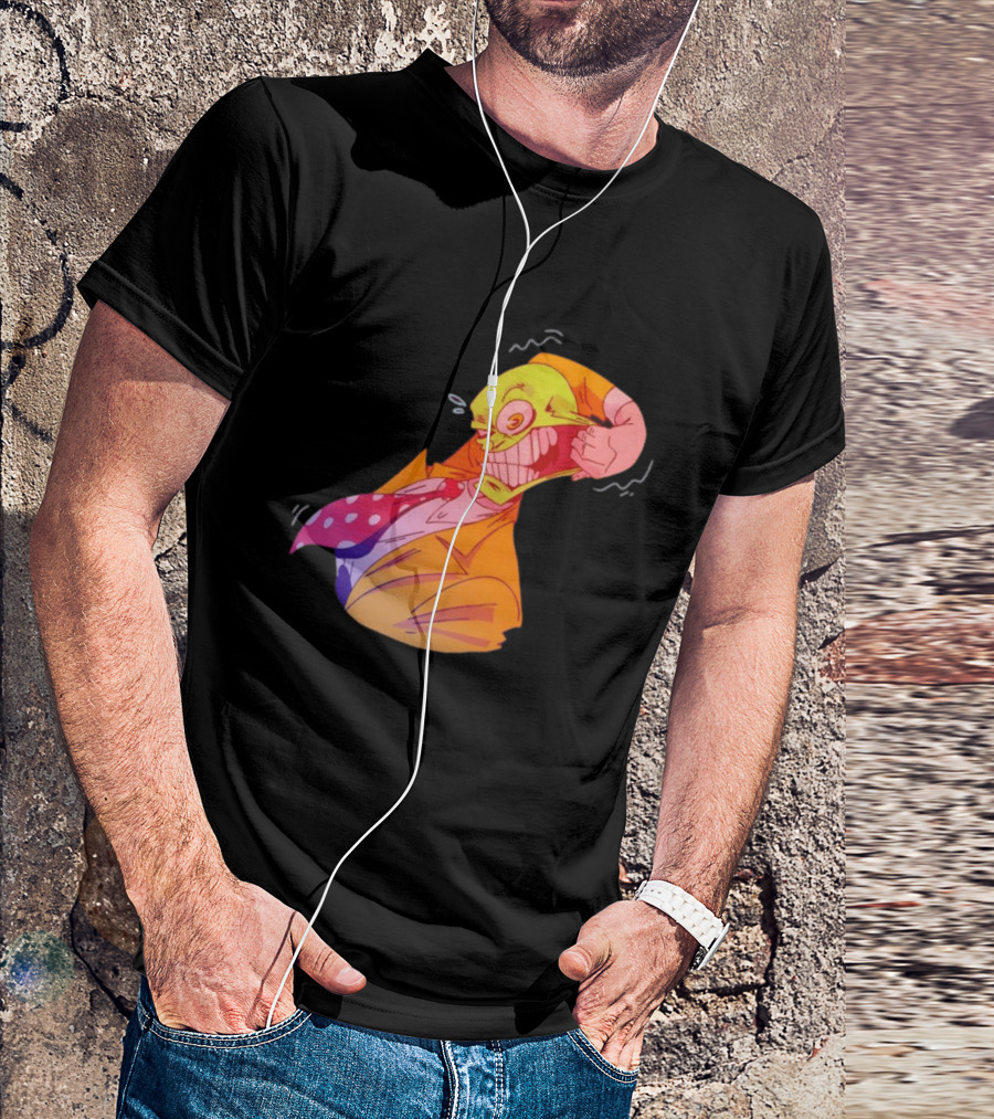 The Mask Dark Horse Comics Face Stretch Iconic Character Pose T-Shirt