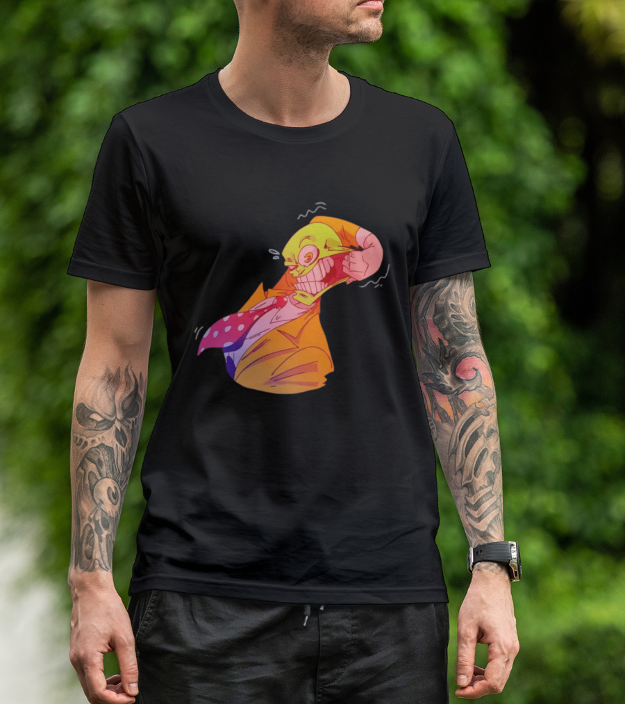 The Mask Dark Horse Comics Face Stretch Iconic Character Pose T-Shirt