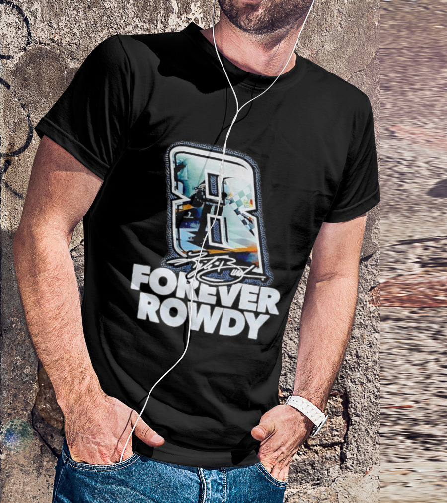 KFB 8 Forever Rowdy NASCAR Racing Plaid T-Shirt