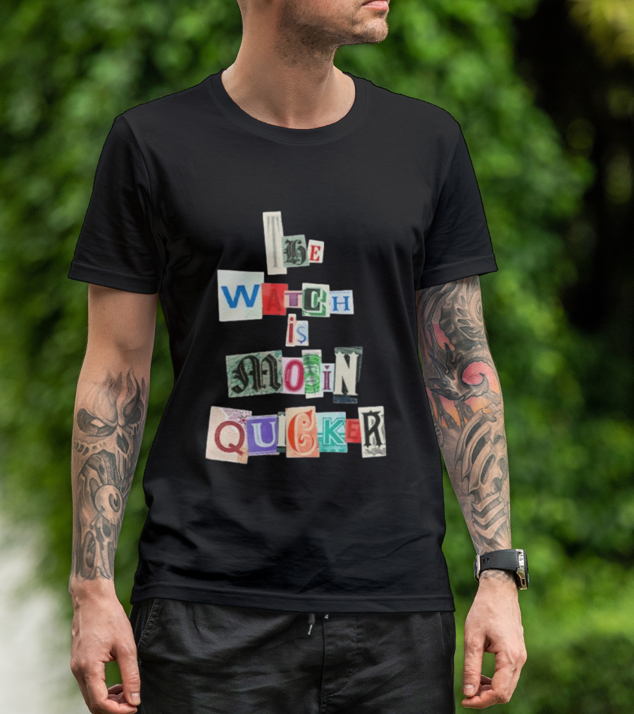 The Is Moin Quicker Collage T-Shirt