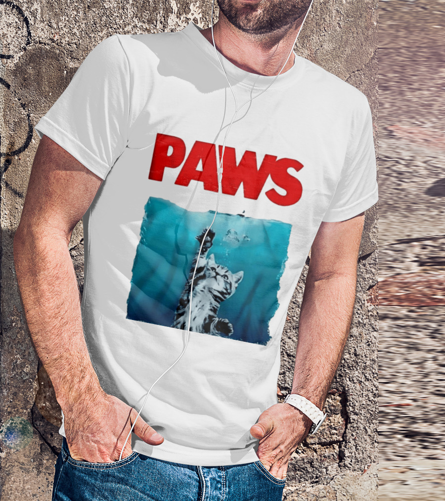 PAWS Cat Kitten Jaws T-Shirt