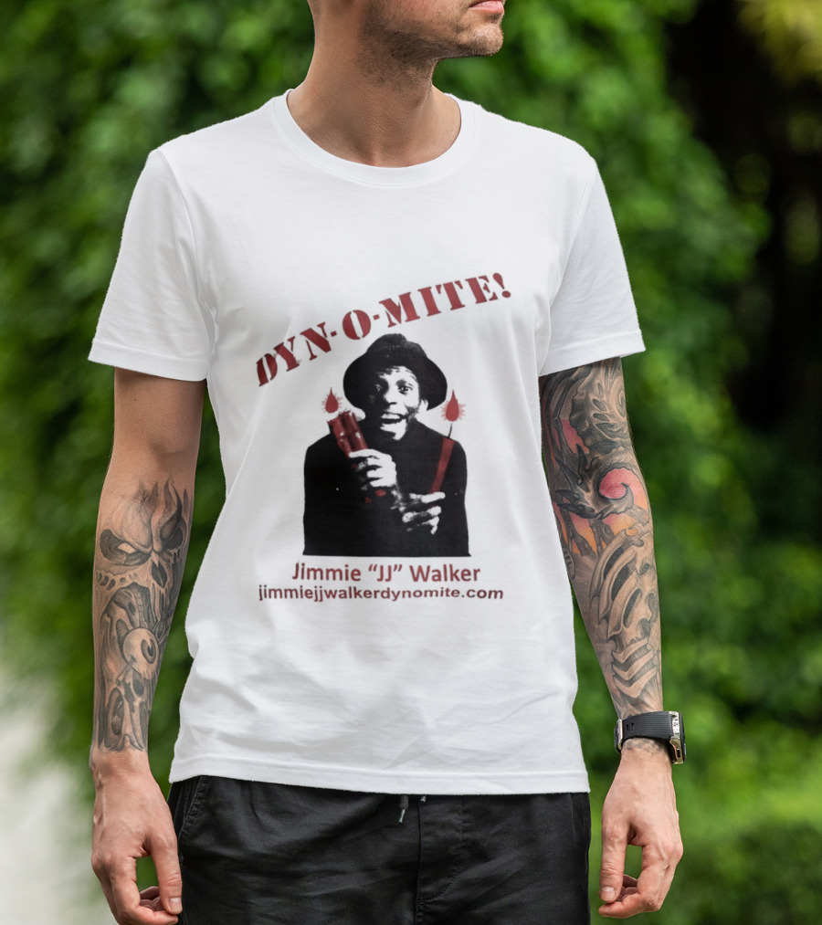 Jimmie JJ Walker Dyn O Mite Good Times 70s TV Retro Fan Collectible T-Shirt