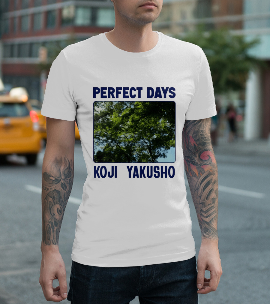 Perfect Days Koji Yakusho Forest Scene T-Shirt