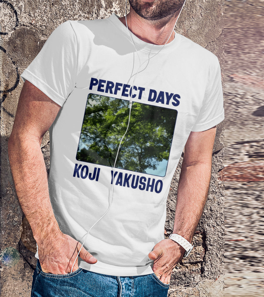 Perfect Days Koji Yakusho Forest Scene T-Shirt
