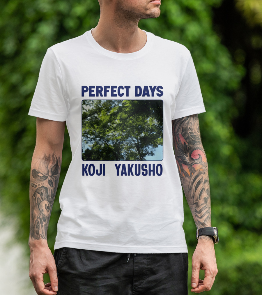 Perfect Days Koji Yakusho Forest Scene T-Shirt