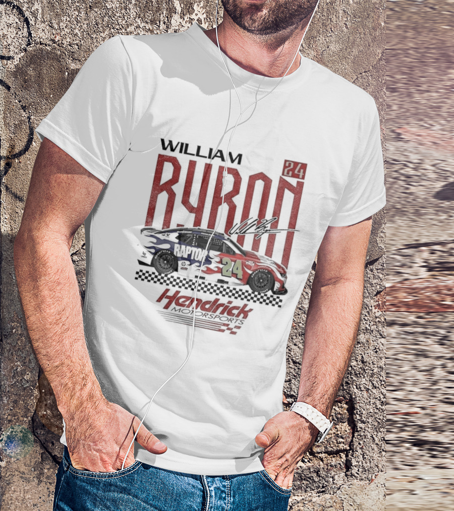 William Byron 24 Hendrick Motorsports NASCAR 2026 T-Shirt