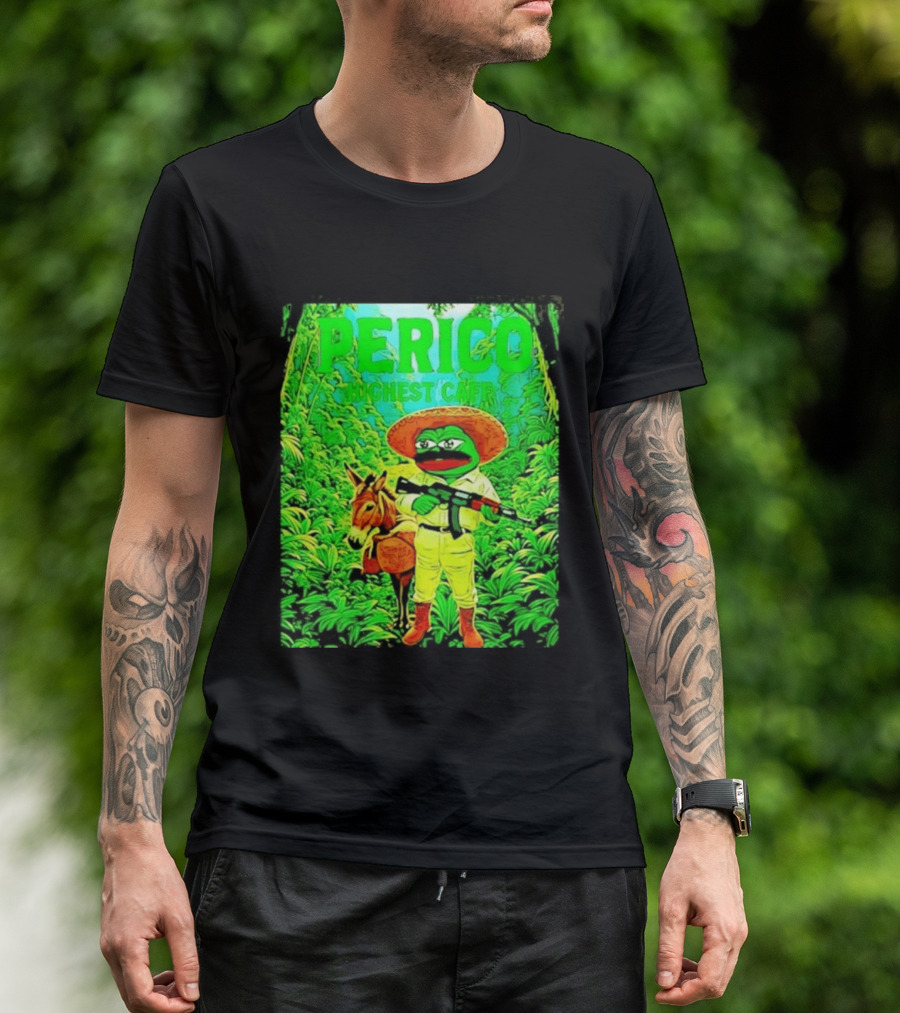 Perico Highest Caff Jungle Donkey Explorer T-Shirt