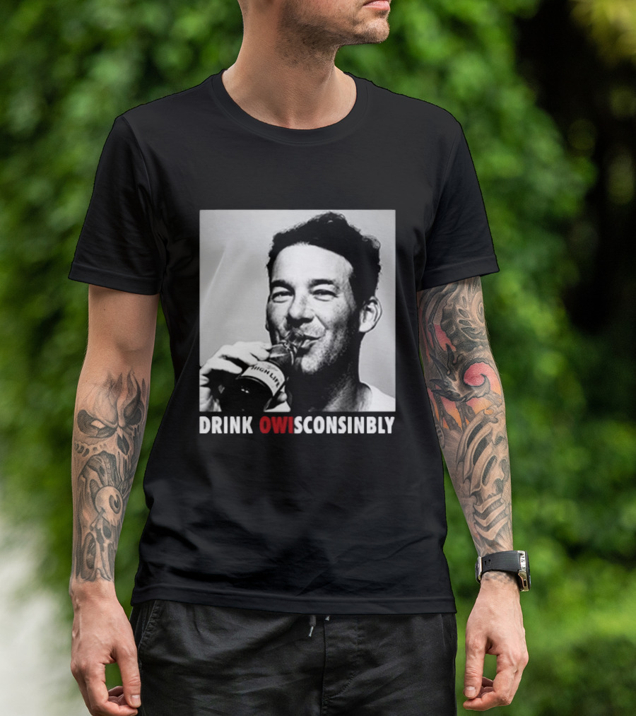 Tony Romo Drink OWIsconsinbly High Life T-Shirt