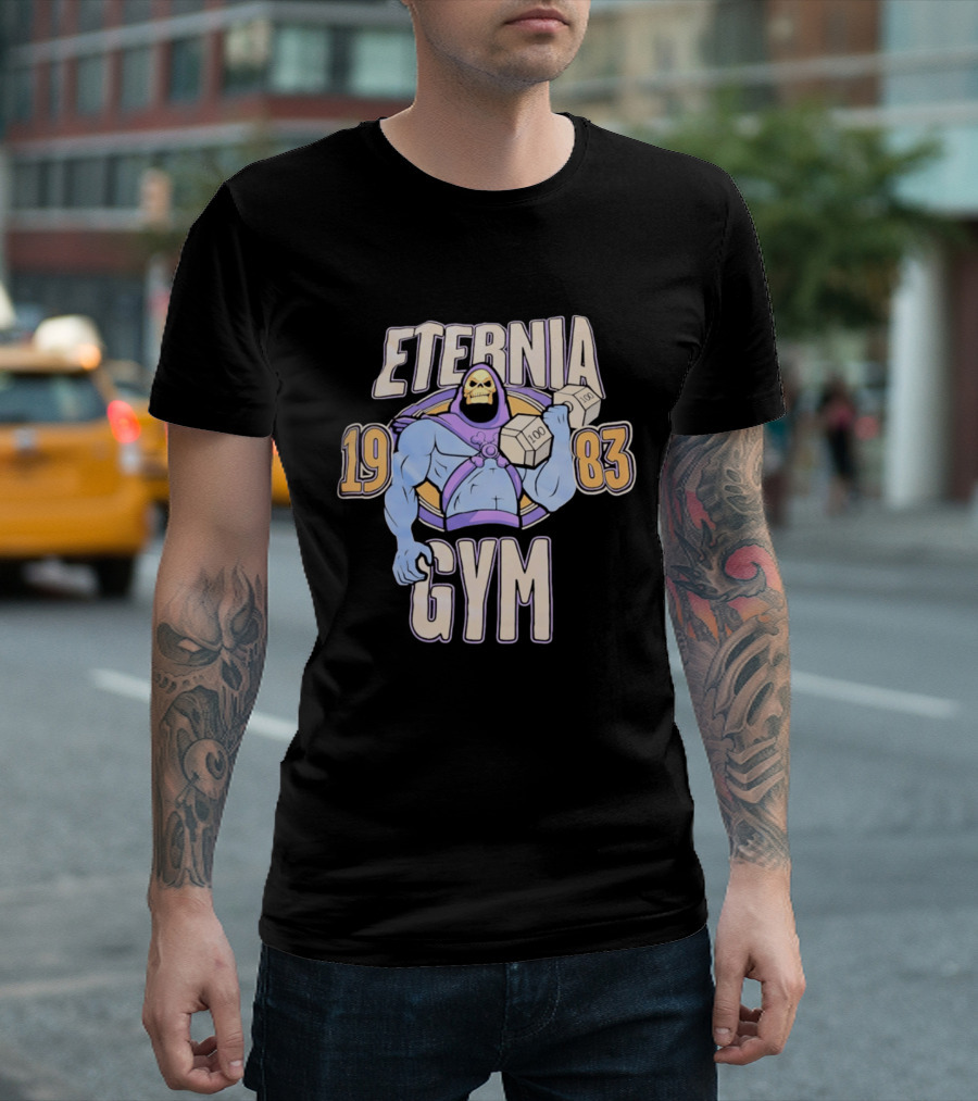 Eternia Gym 1983 Skeletor Masters Of The Universe T-Shirt