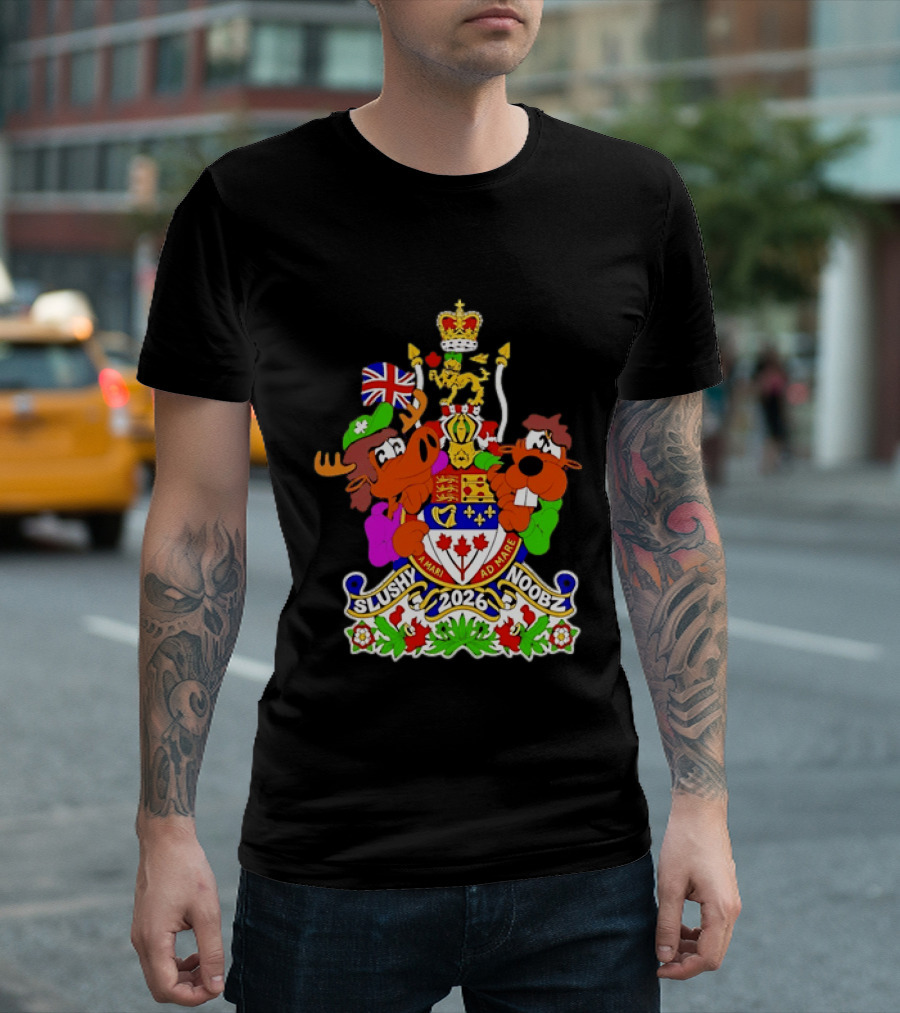 Slushy Noobz 2026 Coat Of Arms A Mari Ad Mare Martin Hamzah T-Shirt