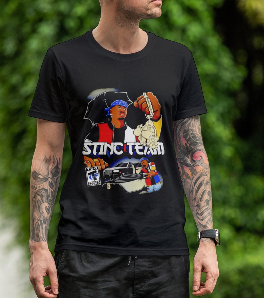 Stinc Team Too Greedy Family Urban Streetwear T-Shirt