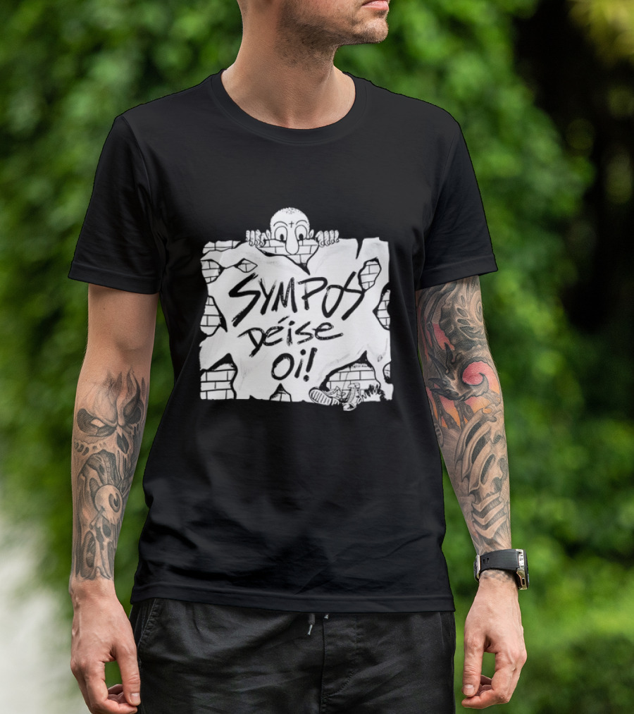 Sympos Deise Oi Skinhead Brick Wall Punk T-Shirt
