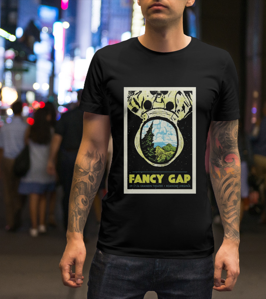 Fancy Gap 09 17 26 Grandin Theater Roanoke Virginia T-Shirt