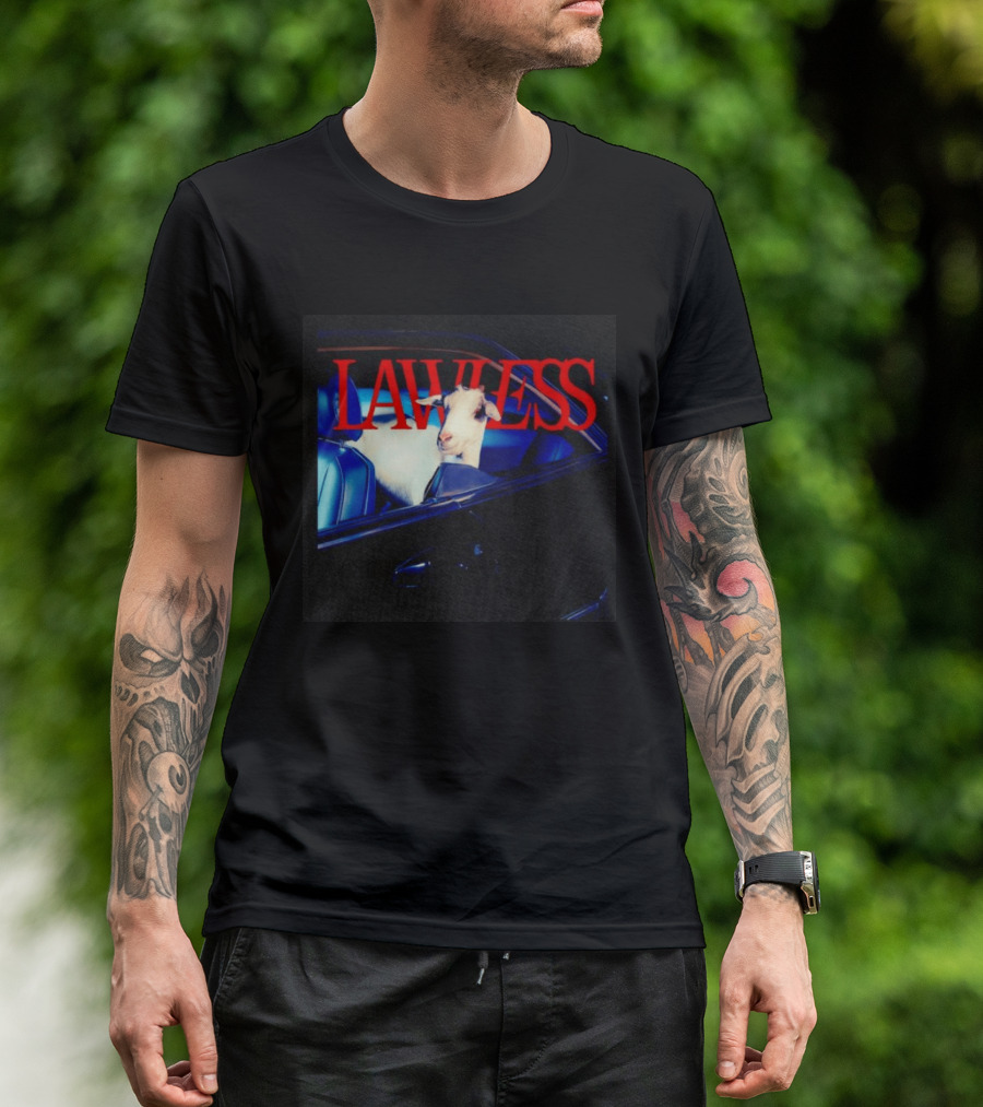 LAWLESS Goat In Car SB Driving T-Shirt