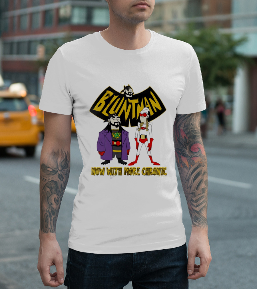 BLUNTMAN Now With More Chronic Jay And Silent Bob T-Shirt
