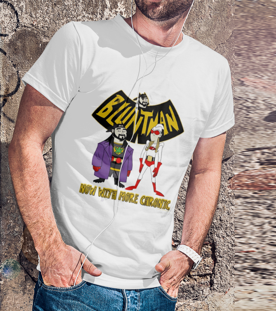 BLUNTMAN Now With More Chronic Jay And Silent Bob T-Shirt