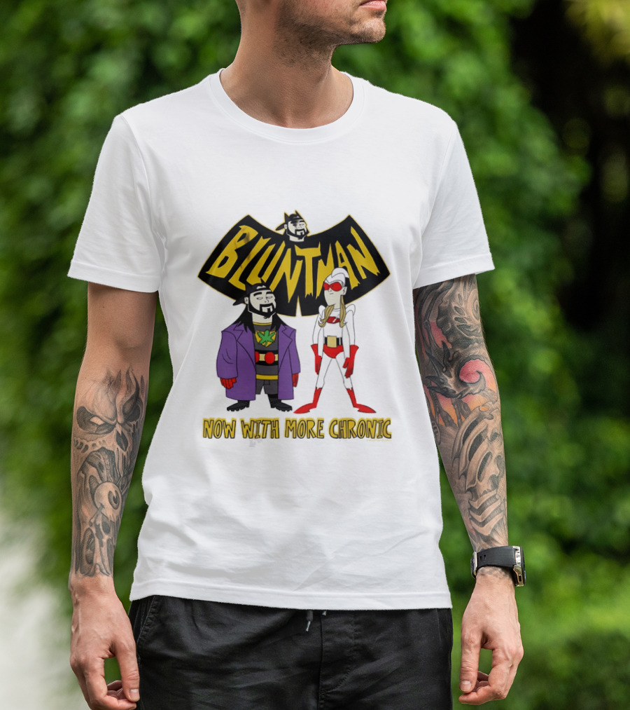 BLUNTMAN Now With More Chronic Jay And Silent Bob T-Shirt