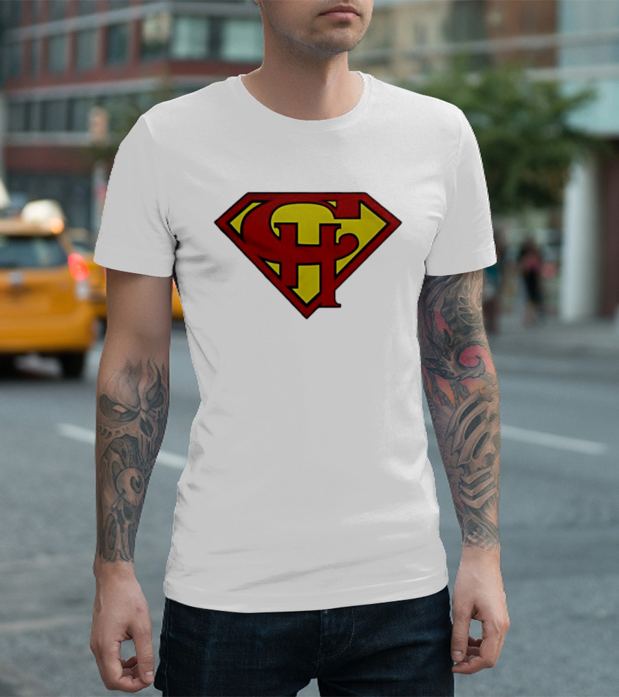 Superman Symbol CH Clark Kent Super Hero T-Shirt