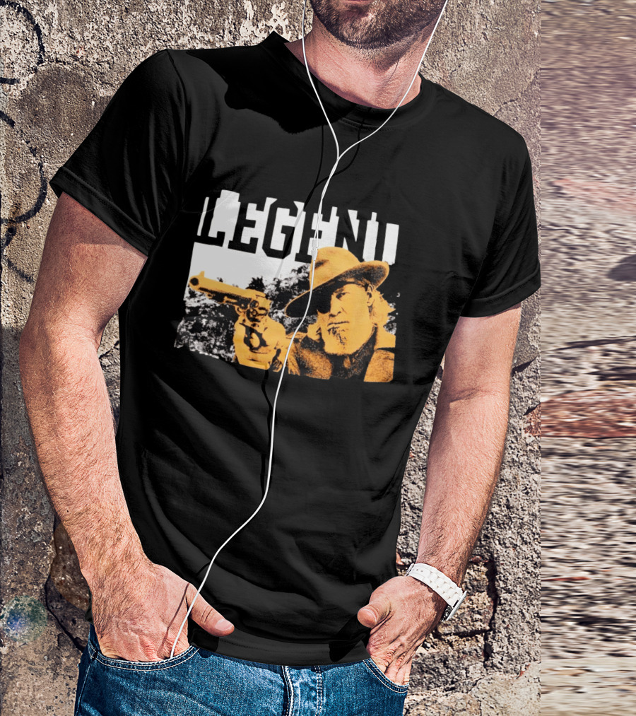 Legend Clint Eastwood Pointing Revolver T-Shirt