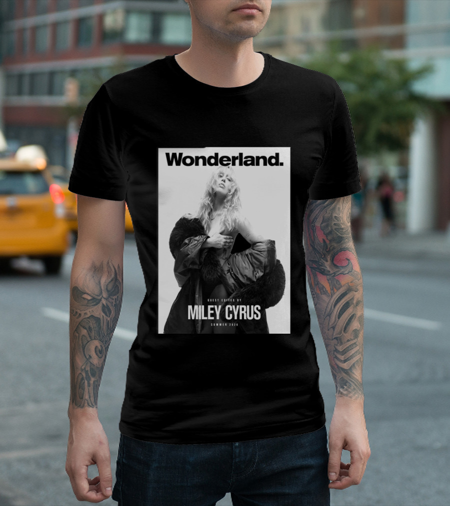 Wonderland Guest Edited By Miley Cyrus Summer 2026 T-Shirt