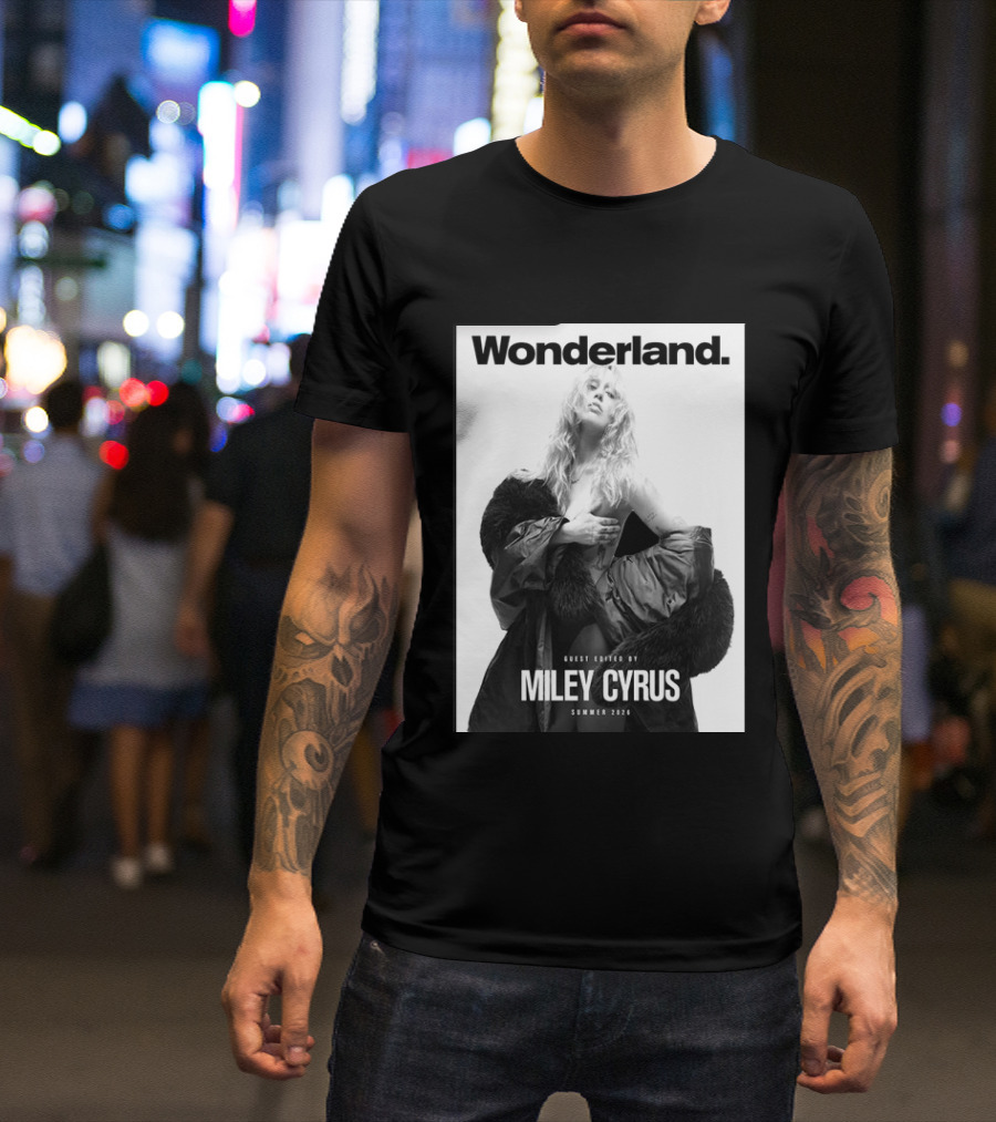 Wonderland Guest Edited By Miley Cyrus Summer 2026 T-Shirt