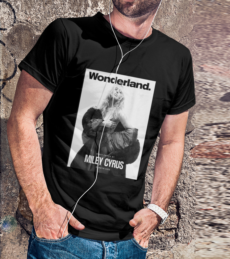 Wonderland Guest Edited By Miley Cyrus Summer 2026 T-Shirt