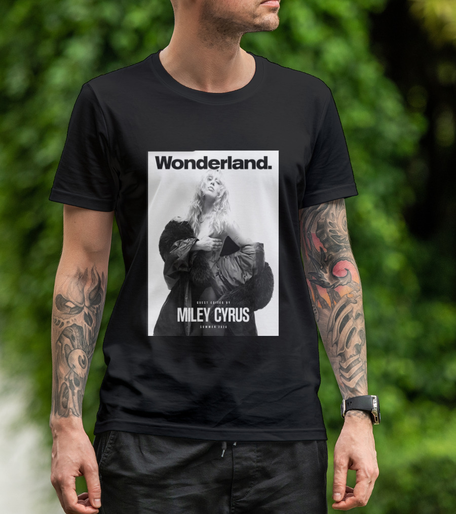 Wonderland Guest Edited By Miley Cyrus Summer 2026 T-Shirt