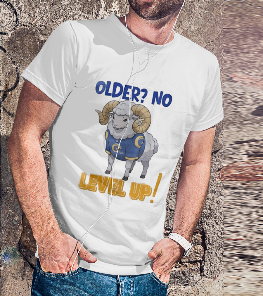 Los Angeles Rams X Pokemon 30th Anniversary Older No Level Up T-Shirt
