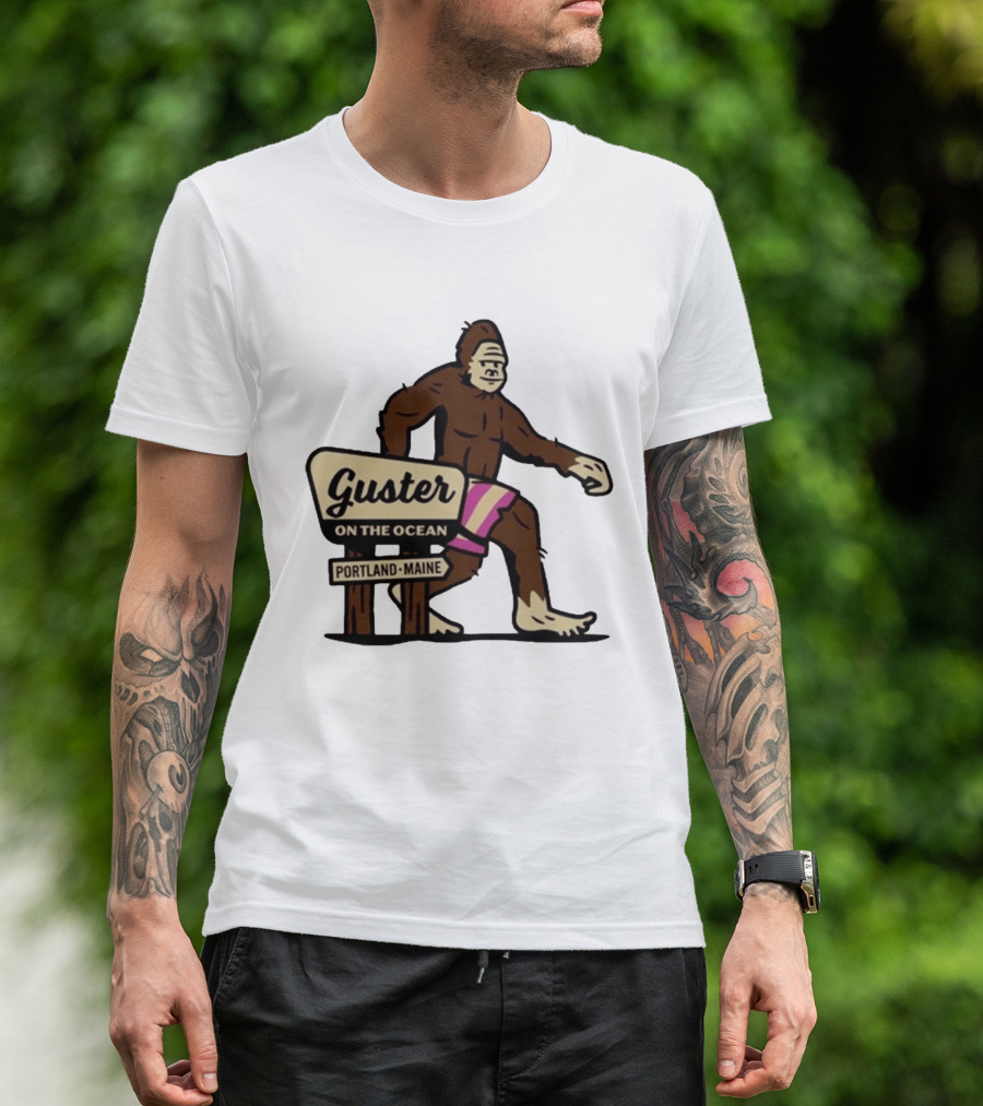 Guster On The Ocean Portland Maine Bigfoot 2026 T-Shirt