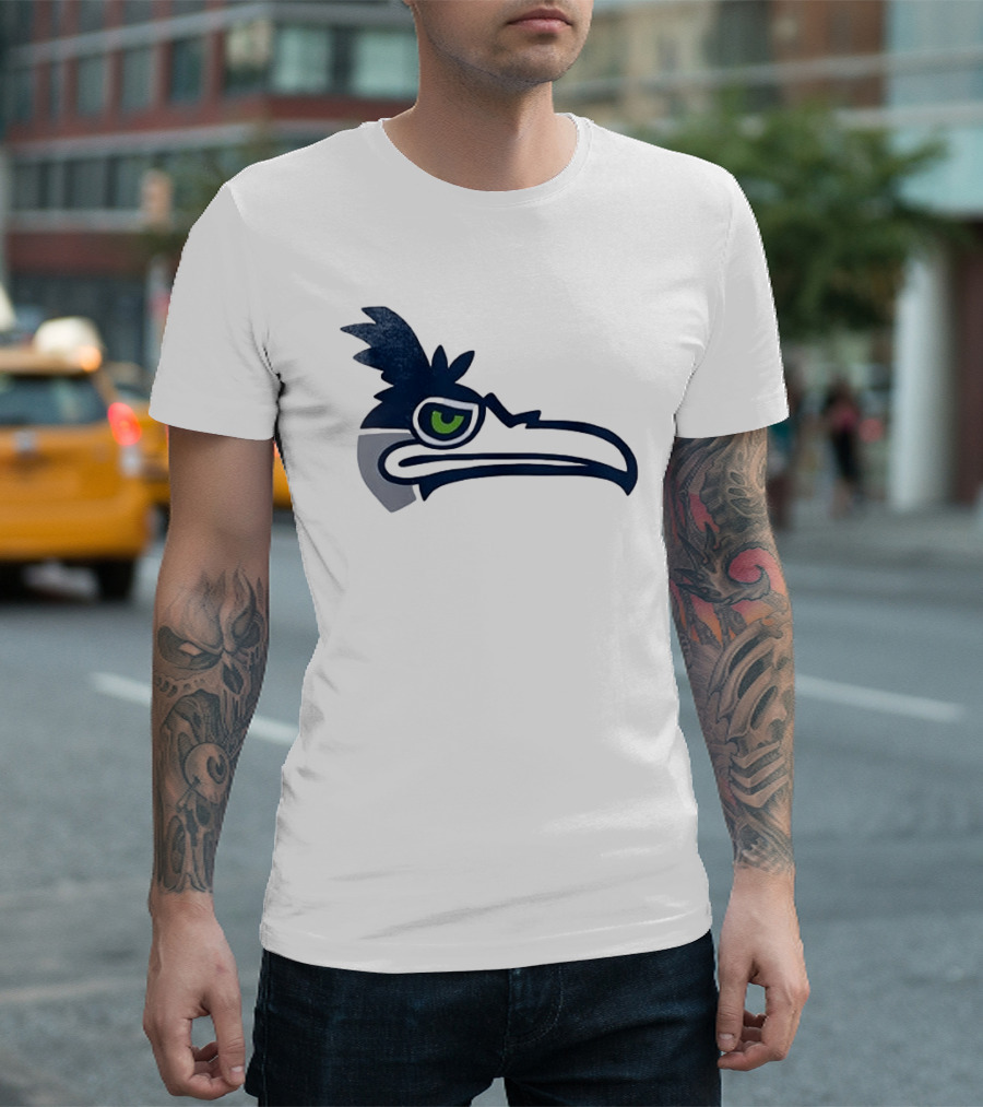 Seattle Seahawks Pokémon 30th Anniversary Older No Level Up T-Shirt