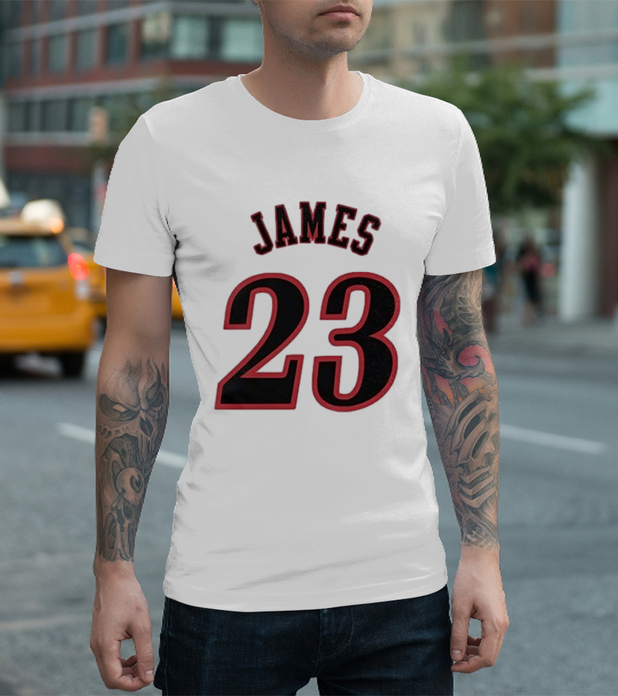 James 23 Sixers Lebron T-Shirt