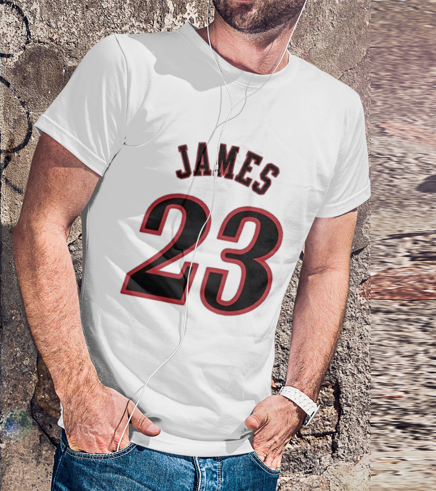 James 23 Sixers Lebron T-Shirt