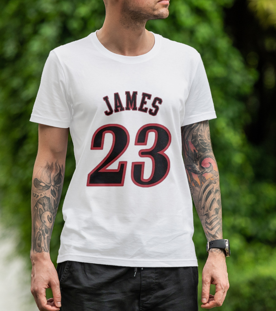 James 23 Sixers Lebron T-Shirt