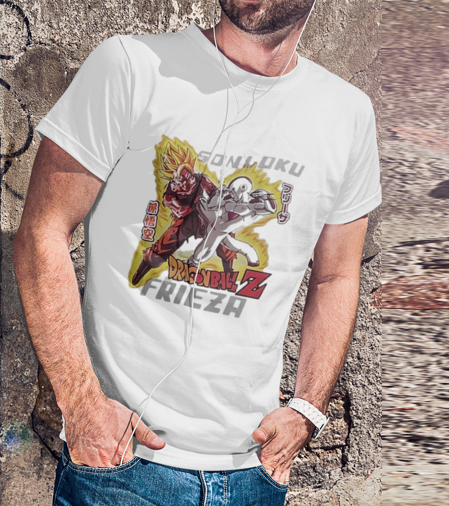 Son Goku Frieza Dragon Ball Z Anime Showdown T-Shirt