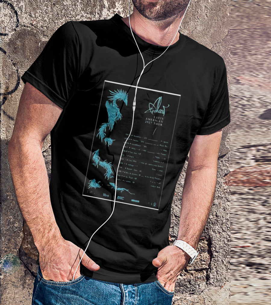 Alcest Latin American Tour 2027 Dates And Locations With Mythical Dragon T-Shirt