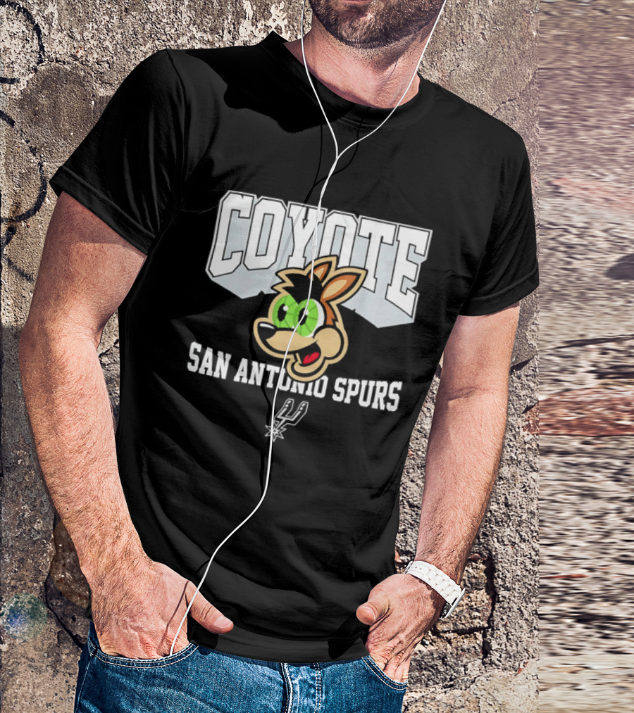 Coyote San Antonio Spurs Team T-Shirt