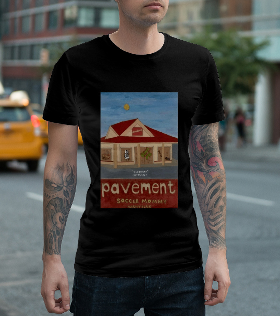 Pavement Soccer Mommy The Ryman Nashville July 28 2026 T-Shirt