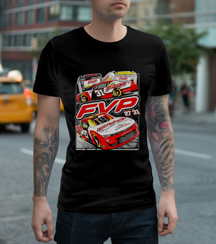 FVP Verified Proven Jordan Anderson Racing Chevrolet 27 31 T-Shirt