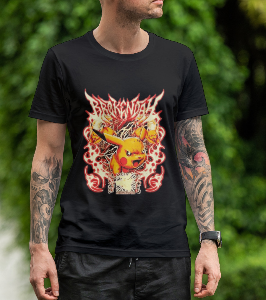Brokendah High Voltage Pikachu Pokémon Electric Burst T-Shirt