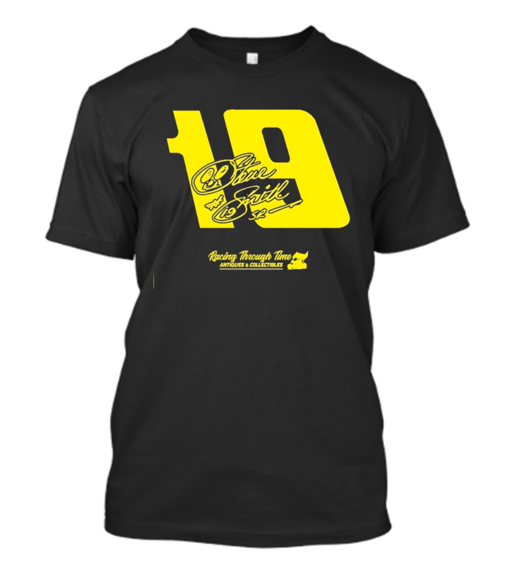 Steve Smith Sr 19 Racing Through Time Antiques Collectibles T-Shirt