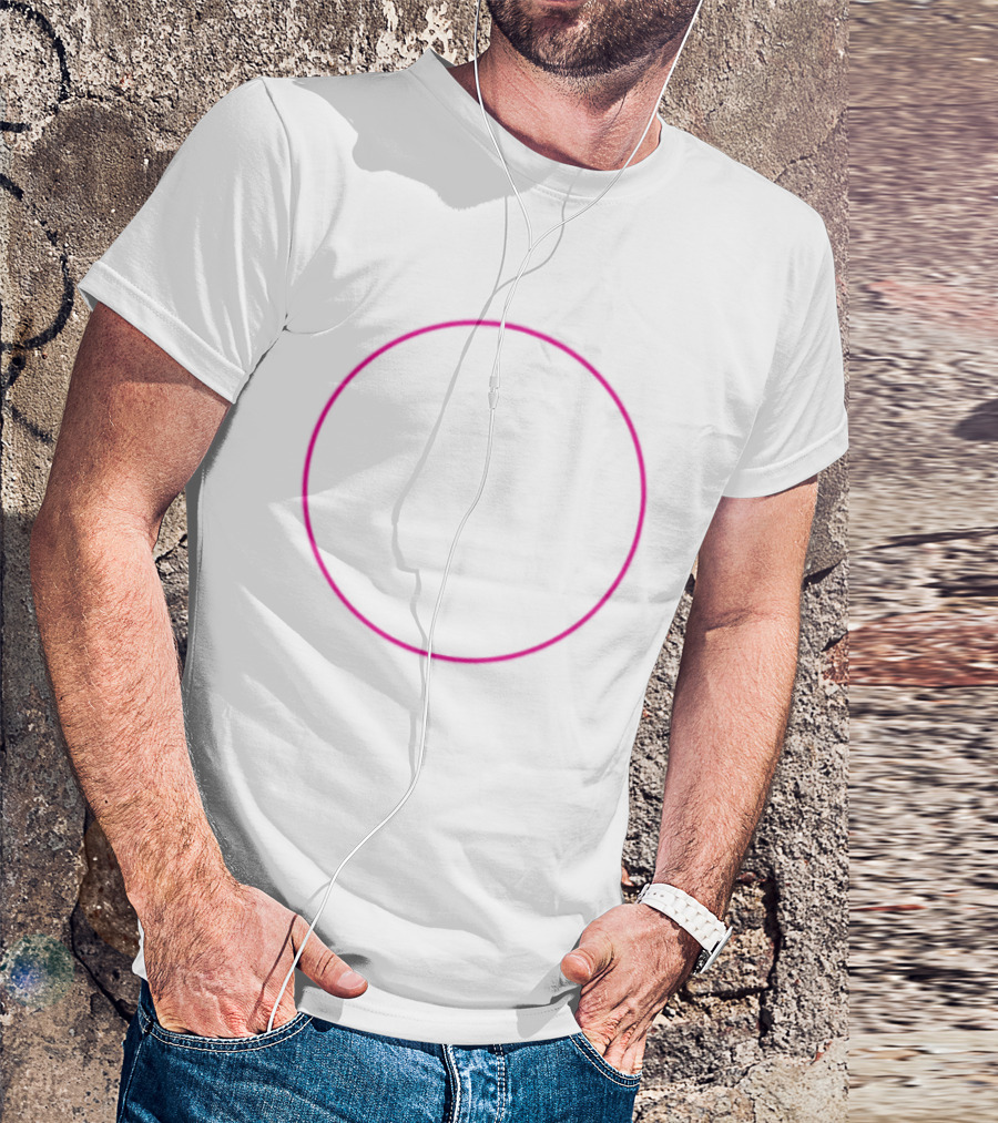Steve Lacy Store Vibrant Pink Circle T-Shirt